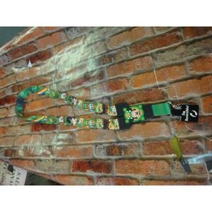 Disney Mickey Mouse Donald Duck Minnie Goofy St patricks day lanyard shamrocks +